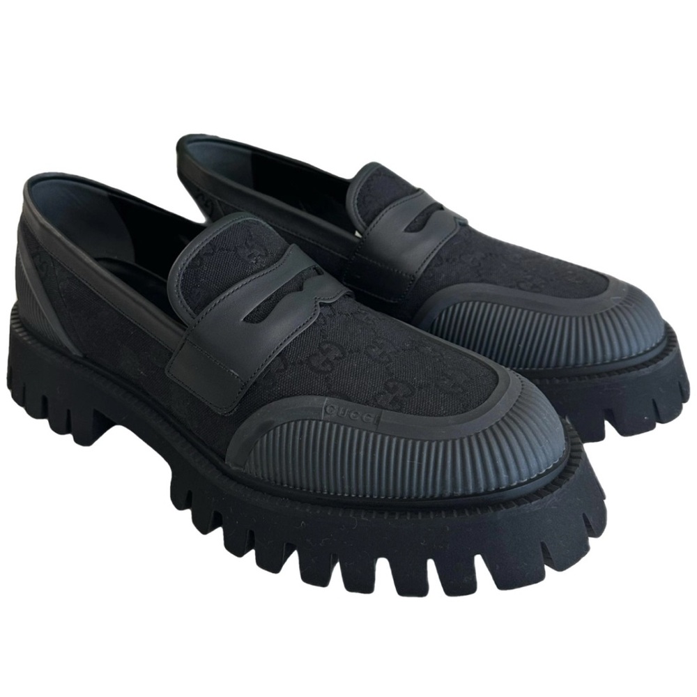Gucci Maxi GG paneled loafers - Picture 1 of 9